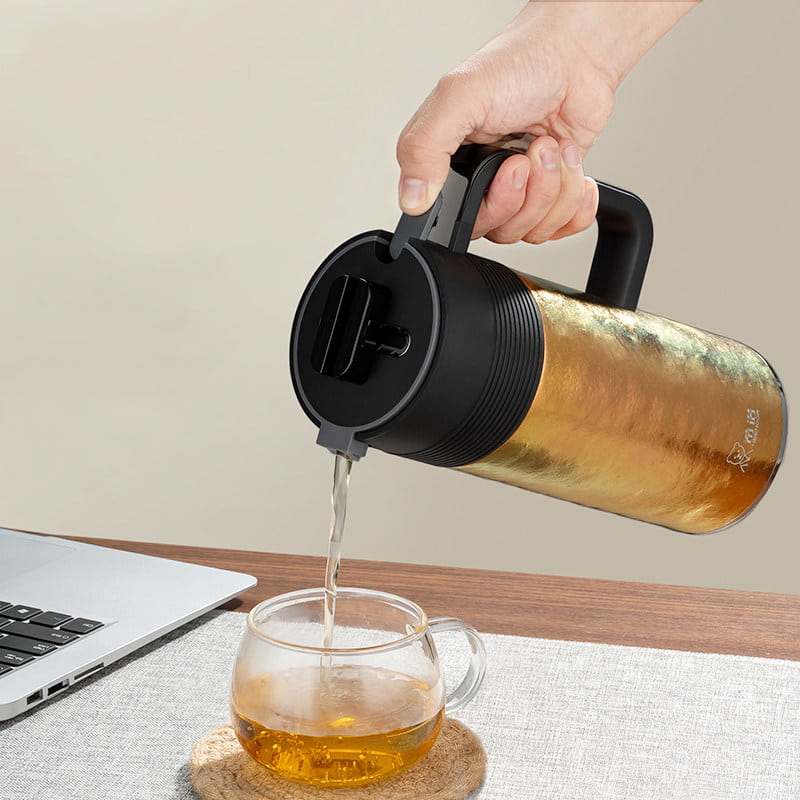 纯钛茶水分离焖茶壶
