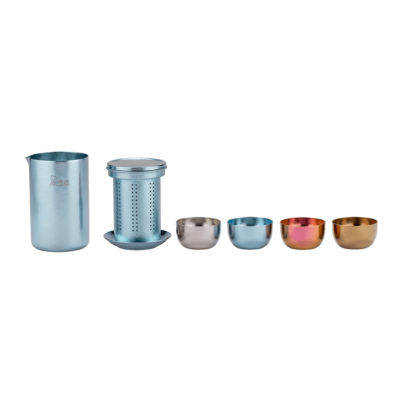 纯钛旅行茶具 纯钛旅行茶具