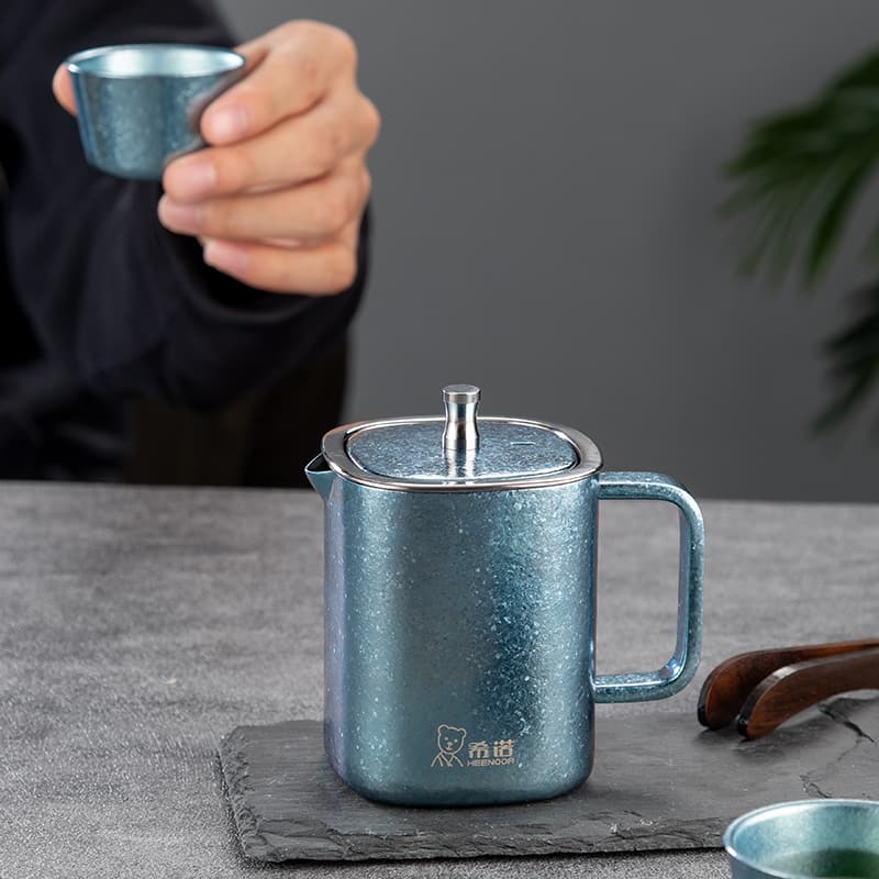 纯钛功夫茶具 纯钛功夫茶具