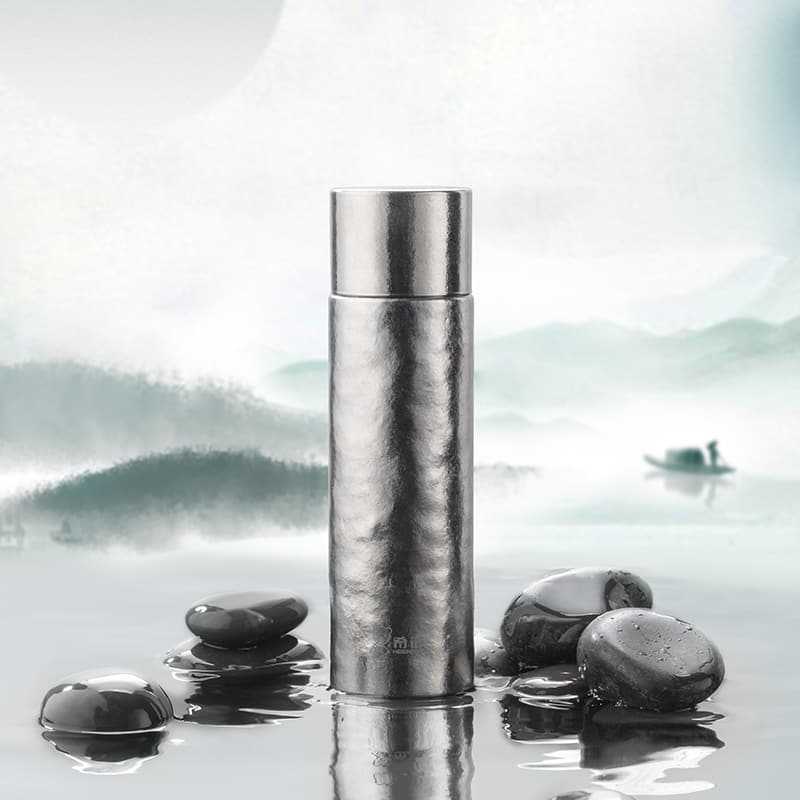 纯钛磁性炖茶真空瓶 纯钛磁性炖茶真空瓶