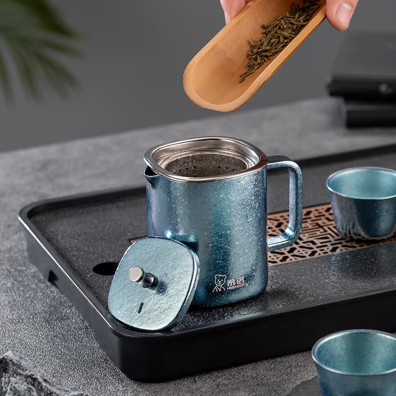 纯钛功夫茶具 纯钛功夫茶具