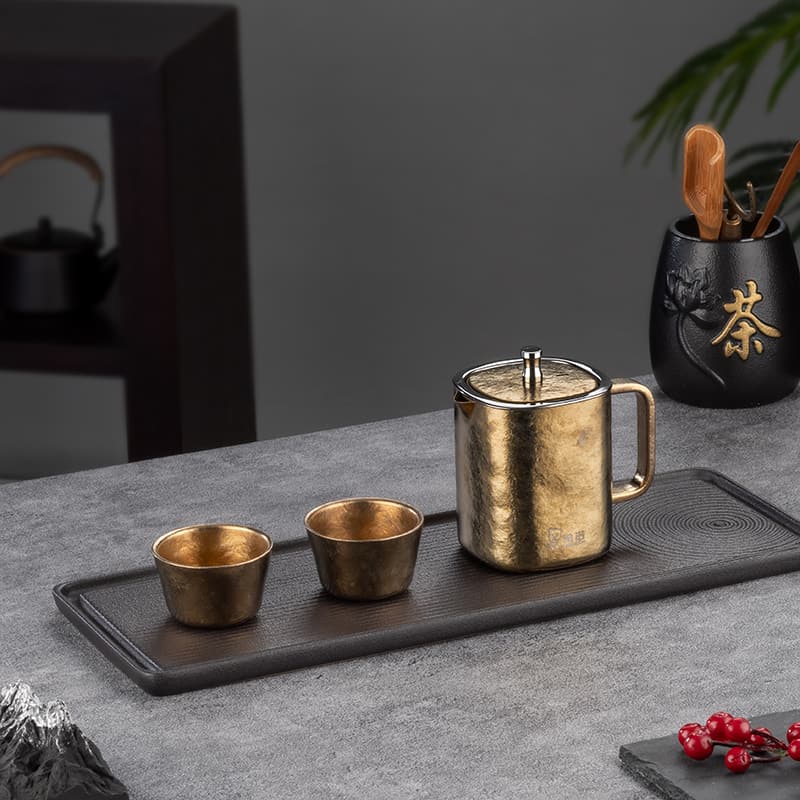 纯钛功夫茶具 纯钛功夫茶具
